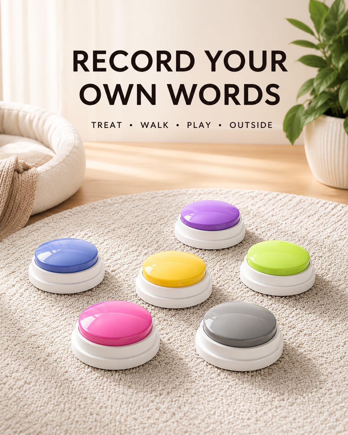 Pet Drama Recordable Talk Button